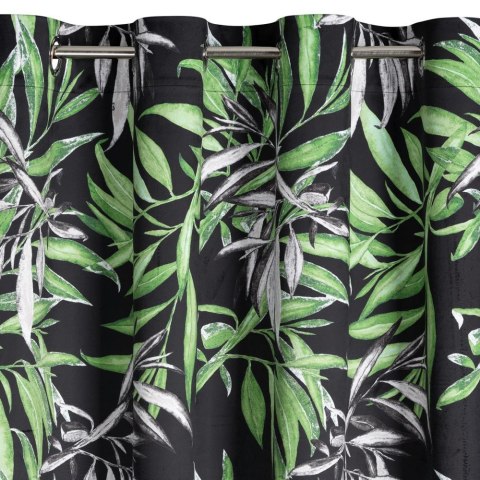 Zasłona gotowa ZOJA 140x250 cm kolor zielony