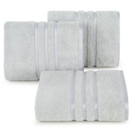 Ręcznik bawełniany MADI 30x50 cm kolor srebrny