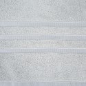 Ręcznik bawełniany MADI 30x50 cm kolor srebrny
