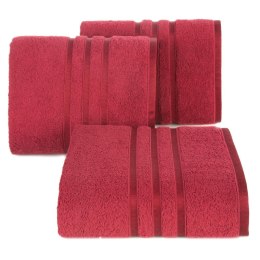 Ręcznik do ciała Madi z bawełny 50x90 kolor czerwony