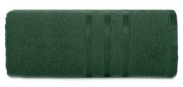 Ręcznik do rąk Madi z bawełny 30x50 kolor butelkowy zielony