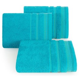 Ręcznik do kąpieli Pola z bawełny 70x140 kolor turkusowy
