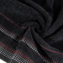 Ręcznik Pola 30x50 cm kolor czarny