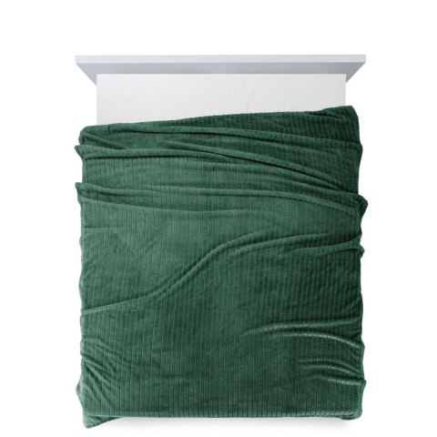 Koc CINDY 200x220 cm kolor ciemnozielony