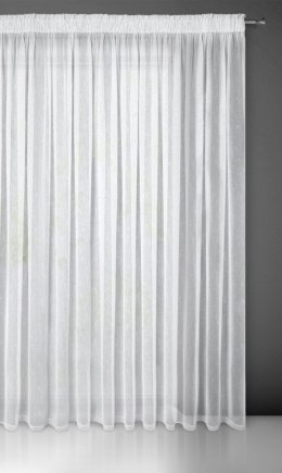 Firana gotowa Ida kolor biały 300x250 cm taśma