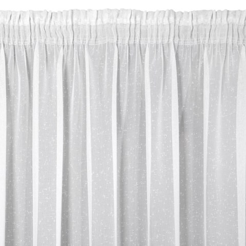 Firana gotowa Angela kolor biały 350x250 cm taśma