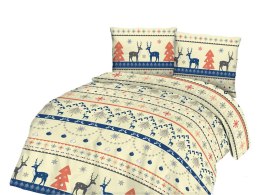 Komplet pościeli flanelowej 31480 2 220x200 cm, 2 szt. 70x80 cm