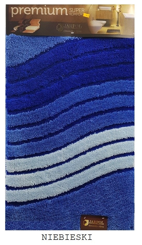 komplet dywaników łazienkowych Fala