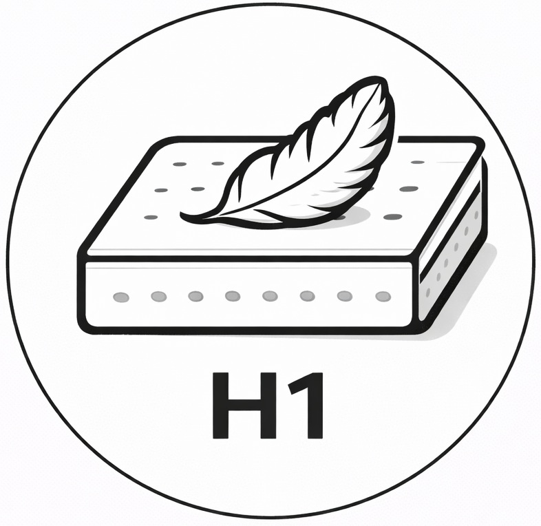 Materac do spania H1 miękki